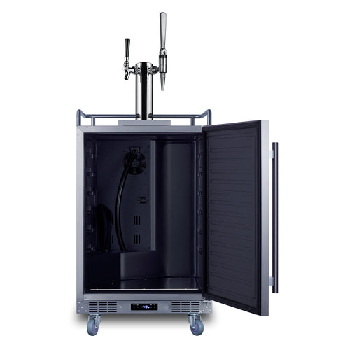 Summit 24" Wide Built-In Cold Brew/Nitro Coffee Kegerator (SBC682CMTWIN) view 4