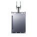 Summit 24" Wide Built-In Nitro Coffee Kegerator — Left Hand Door hinge (SBC682NCFTWINLHD) view 5
