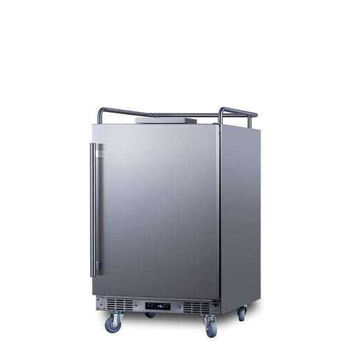 Summit 24" Wide Built-In Kegerator — Left Hand Door hinge (SBC682NKLHD) view 4