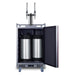 Summit 24" Wide Built-In Nitro Coffee Kegerator (Panel Not Included) — Left Hand Door hinge (SBC682PNRNCFTWINLHD) view 5