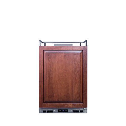 Summit 24" Wide Built-In Kegerator (Panel Not Included) — Left Hand Door hinge (SBC682NKPNRLHD) view 6