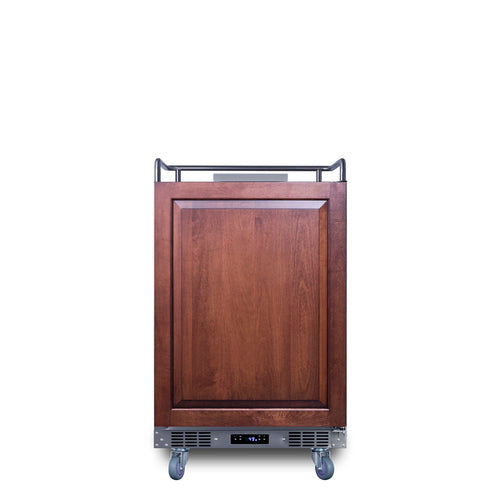 Summit 24" Wide Built-In Kegerator (Panel Not Included) — Left Hand Door hinge (SBC682NKPNRLHD) view 5