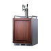 Summit 24" Wide Built-In Kegerator (Panel Not Included) — Left Hand Door hinge (SBC682PNRTRIPLELHD) view 2