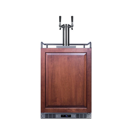 Summit 24" Wide Built-In Kegerator (Panel Not Included) (SBC682PNRTWIN) view 6