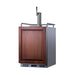 Summit 24" Wide Built-In Kegerator (Panel Not Included) — Left Hand Door hinge (SBC682PNRLHD) view 3