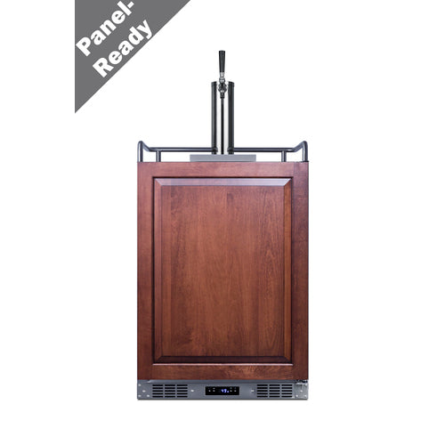 Summit 24" Wide Built-In Kegerator (Panel Not Included) (SBC682PNR)
