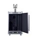 Summit 24" Wide Built-In Outdoor Beer Kegerator — Left Hand Door hinge (SBC683OSTRIPLELHD) view 4