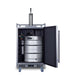 Summit 24" Wide Built-In Outdoor Beer Kegerator — Left Hand Door hinge (SBC683OSLHD) view 4
