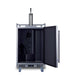 Summit 24" Wide Built-In Outdoor Beer Kegerator — Left Hand Door hinge (SBC683OSLHD) view 3