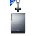 Summit 24" Wide Built-In Floating Tap Beer Kegerator (SBC7BRSFLTWADA)
