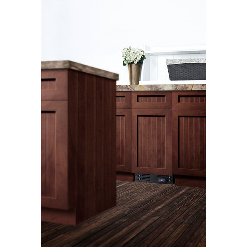 Summit 15" Built-In All-Freezer (Panel Not Included) — Left Hand Door hinge (SCFF1533BIFLHD) view 2