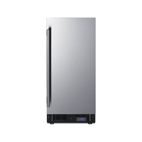 Summit 15" Built-In All-Freezer — Left Hand Door hinge (SCFF1533BCSSLHD)