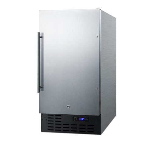Summit 18" Built-In All-Freezer (SCFF1842CSS) view 3