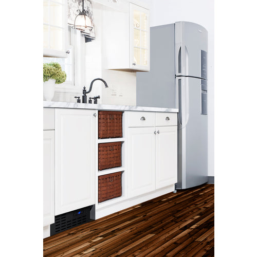 Summit 18" Wide Built-In All-Refrigerator, ADA Compliant (Panel Not Included) — Left Hand Door hinge (FF1843BIFADALHD) v