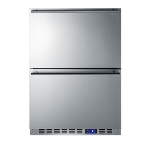 Summit 24" Wide 2-Drawer All-Freezer (SCFF532D)
