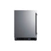 Summit 24" Wide Built-In All-Freezer With Icemaker (SCFF53BCSSIMLHD)