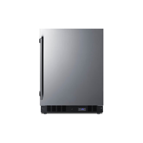 Summit 24" Wide Built-In All-Freezer With Icemaker (SCFF53BCSSIM)