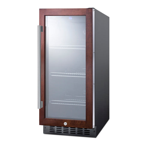 Summit 15" Wide Built-In Beverage Center (Panel Not Included) (SCR1536BGPNR) view 2