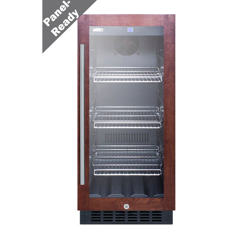 Summit 15" Wide Built-In Beverage Center (Panel Not Included) (SCR1536BGPNR)