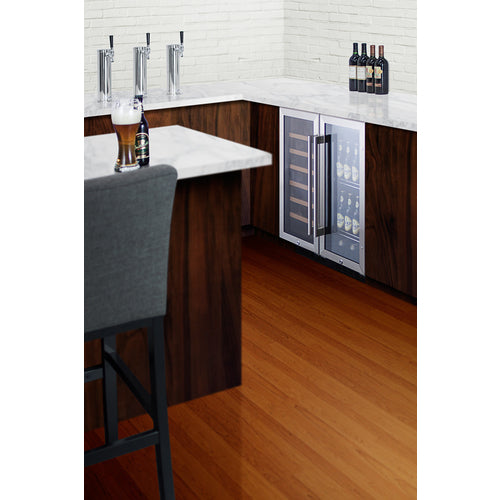 Summit 15" Wide Built-In Beverage Center — Left Hand Door hinge (SCR1536BGLHD) view 2
