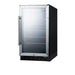 Summit 18" Wide Built-In Beverage Center, ADA Compliant — Left Hand Door hinge (SCR1841BADALHD) view 3
