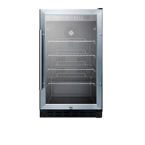Summit 18" Wide Built-In Beverage Center, ADA Compliant — Left Hand Door hinge (SCR1841BADALHD) view 4