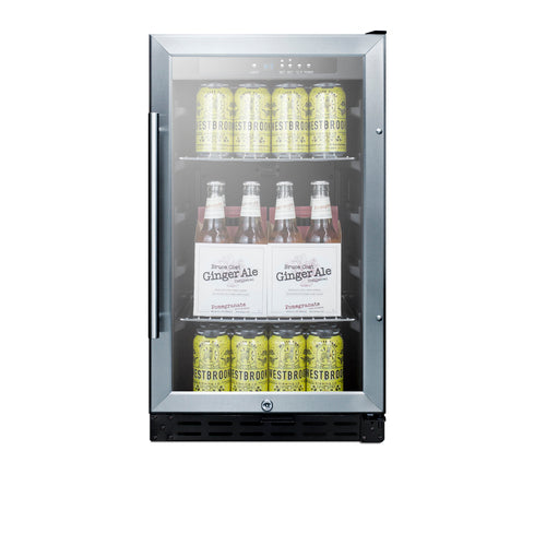 Summit 18" Wide Built-In Beverage Center, ADA Compliant (SCR1841BADA)