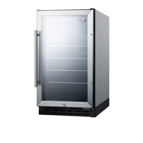 Summit 18" Wide Built-In Beverage Center, ADA Compliant (SCR1841BCSSADA) view 4