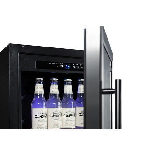 Summit 18" Wide Built-In Beverage Center — Left Hand Door hinge (SCR1841BCSSLHD) view 2