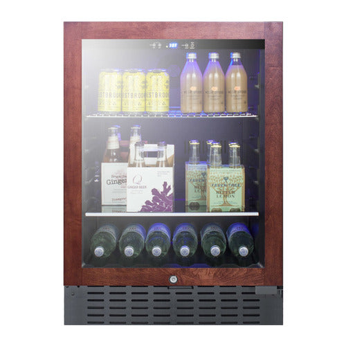 Summit 24" Wide Built-In Beverage Cooler (SCR2466BPNR) view 6