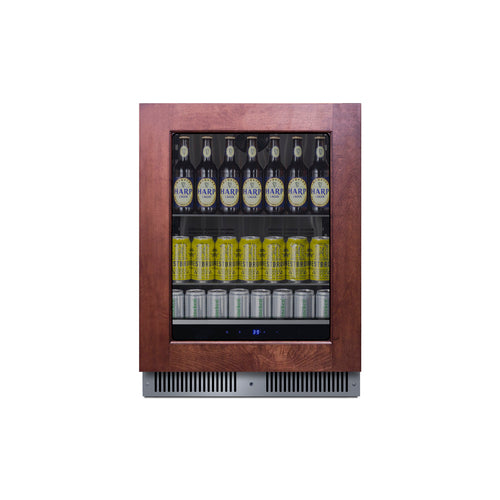 Summit 24" Wide Built-In Beverage Center (Panel Not Included) (SDHG2443PNR) view 4