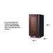 Summit 15" Wide Built-In All-Refrigerator (Panel Not Included) (SDHR1534PNR) view 6