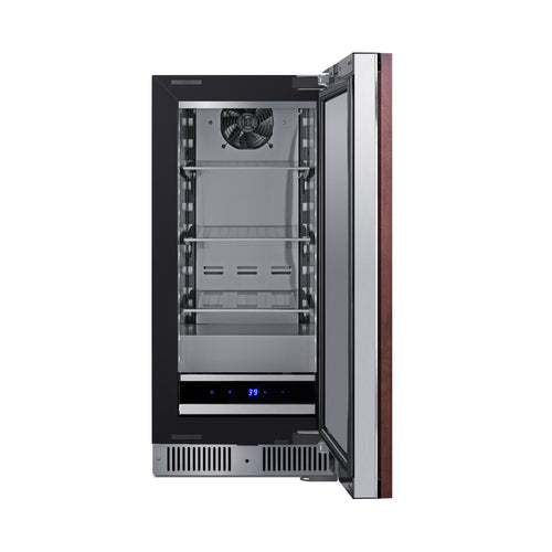 Summit 15" Wide Built-In All-Refrigerator (Panel Not Included) (SDHR1534PNR) view 4