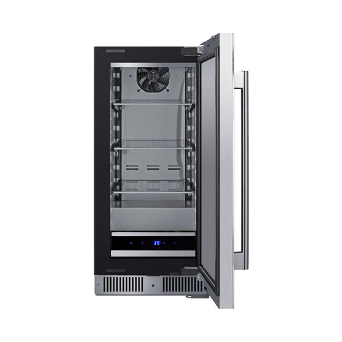 Summit 15" Wide Built-In All-Refrigerator (SDHR1534) view 3