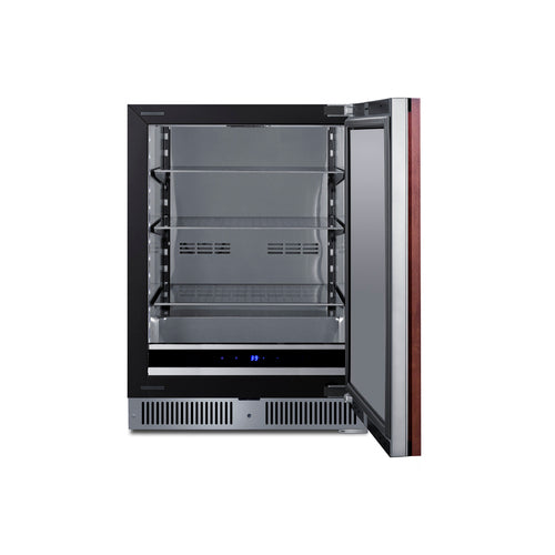 Summit 24" Wide Built-In All-Refrigerator (Panel Not Included) (SDHR2444PNR) view 3