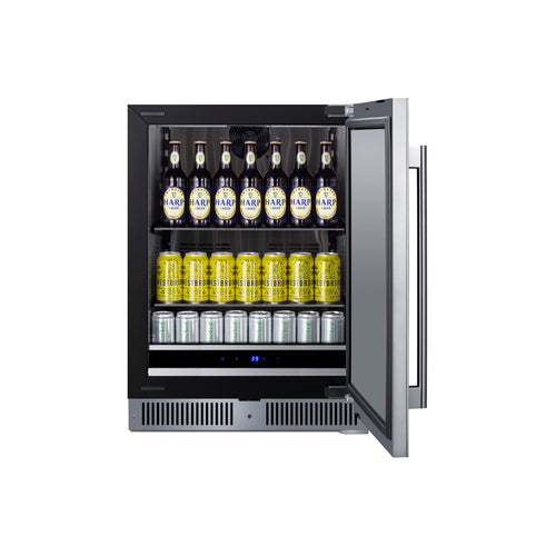 Summit 24" Wide Built-In All-Refrigerator (SDHR2444) view 4