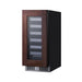 Summit 15" Wide Built-In Wine Cellar (Panel Not Included) (SDHW1532PNRLHD) view 3