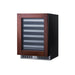 Summit 24" Wide Built-In Wine Cellar (Panel Not Included) (SDHW2442PNR) view 3