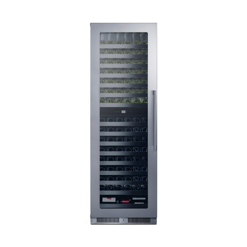 Summit 24" Wide Dual Zone Wine Cellar (SDHWC98LHD) view 2