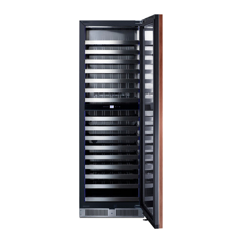 Summit 24" Wide Dual Zone Wine Cellar (Panel Not Included) (SDHWC98PNR) view 5