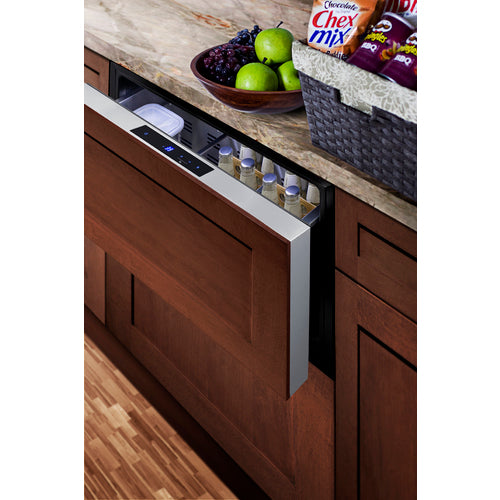 Summit 30" Wide Built-In Drawer Refrigerator (SDR30) view 3