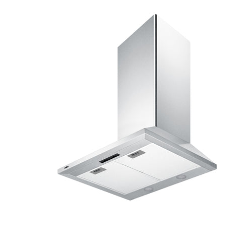 Summit 24" Wide Wall-Mounted Range Hood, ADA-Compliant (SEH1524SSADA) view 2