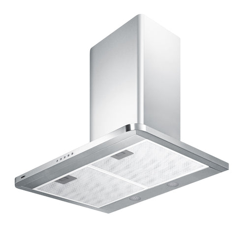 Summit 30" Wide Wall-Mounted Range Hood (SEH3630SS) view 2