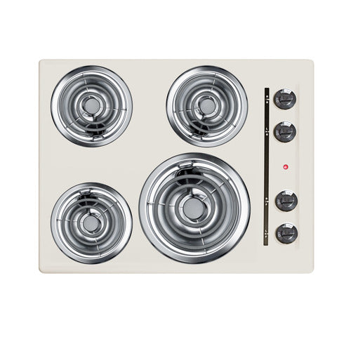 Summit 24" Wide 4-Burner Coil Cooktop (SEL03)