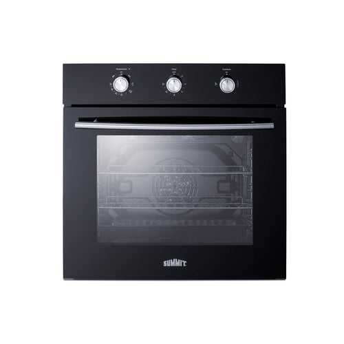 Summit 24" Wide Gas Wall Oven (SGW241BK) view 3