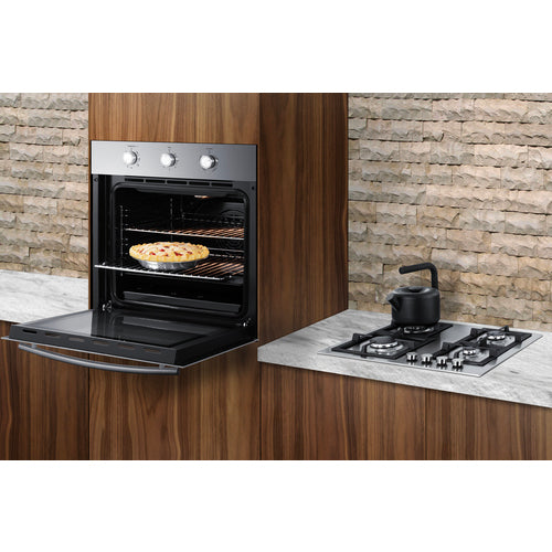 Summit 24" Wide Gas Wall Oven (SGW243SS) view 4