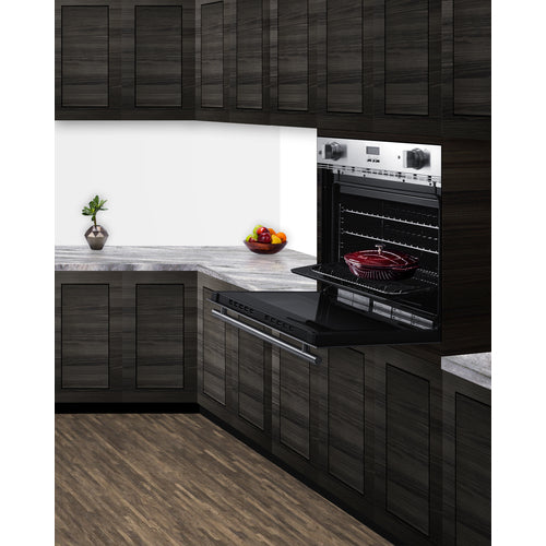 Summit 27" Wide Gas Wall Oven (SGWOGD27) view 2