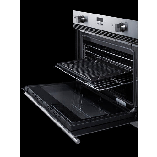 Summit 30" Wide Gas Wall Oven (SGWOGD30) view 3