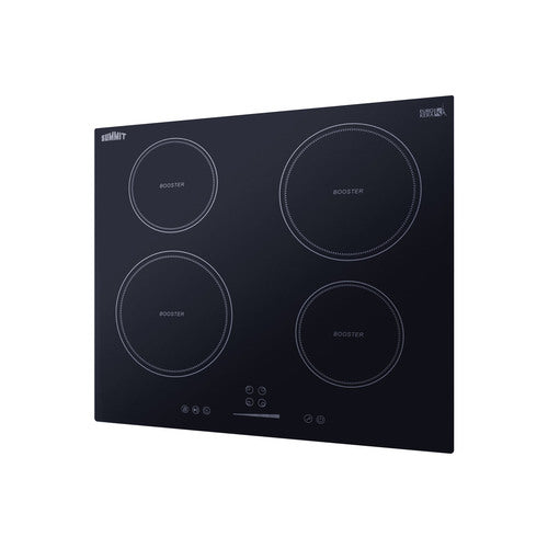 Summit 24" Wide 208-240V 4-Zone Induction Cooktop (SINC4B241B) view 4