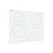Summit 24" Wide 208-240V 4-Zone Induction Cooktop (SINC4B242W) view 2